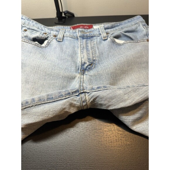 Levi’s 519 Vintage Jeans Low Stretch Flare Light Wash Sz 11 Junior Long - Picture 6 of 12